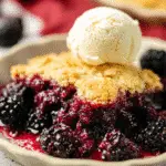 Classic Blackberry Cobbler