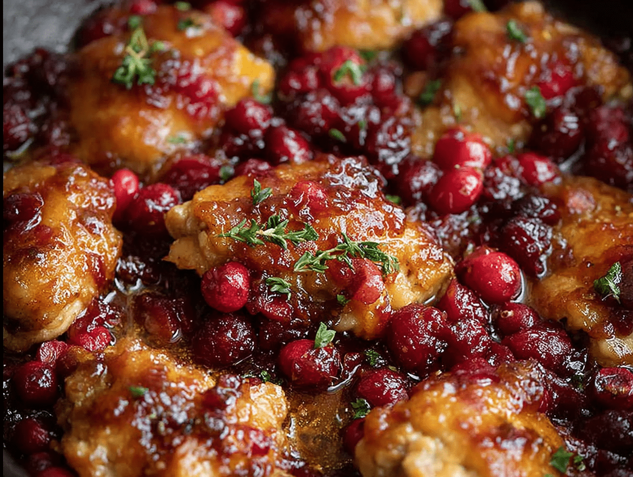 Cranberry Orange Chicken