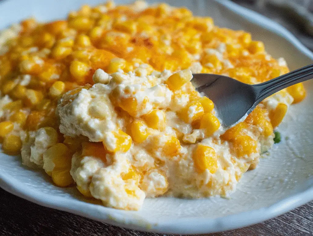 Cream Cheese Corn Casserole