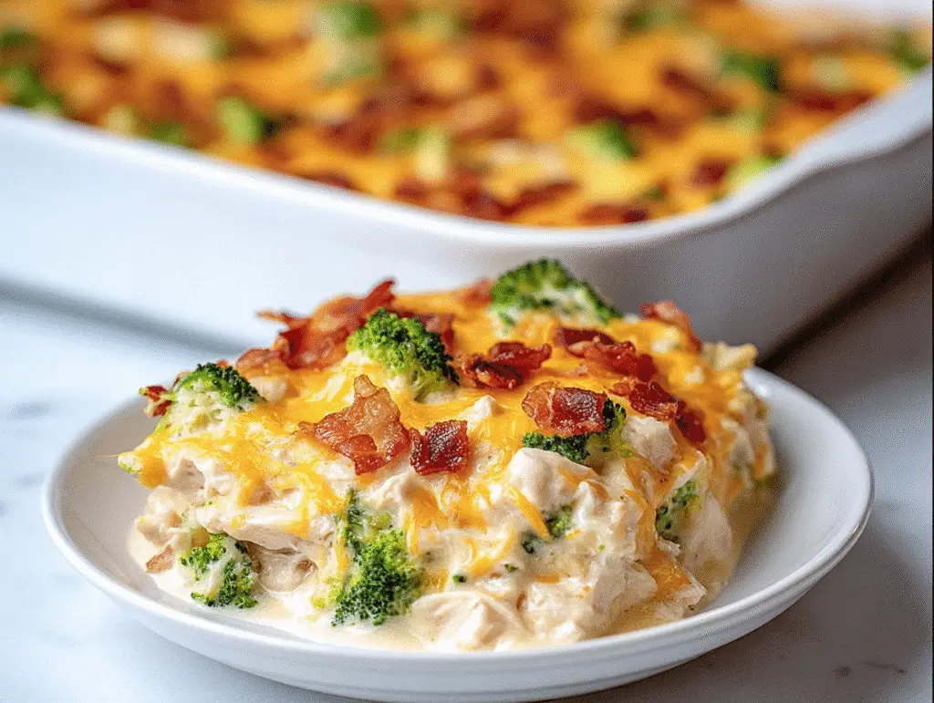 Creamy Low Carb Chicken Casserole