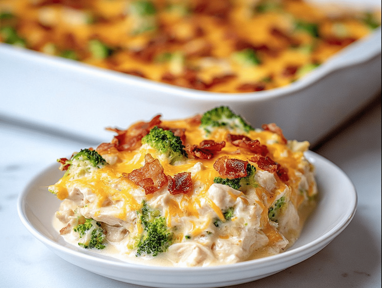Creamy Low Carb Chicken Casserole