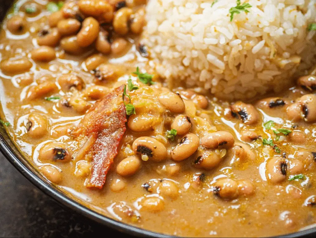 Creamy Southern Black-Eyed Peas
