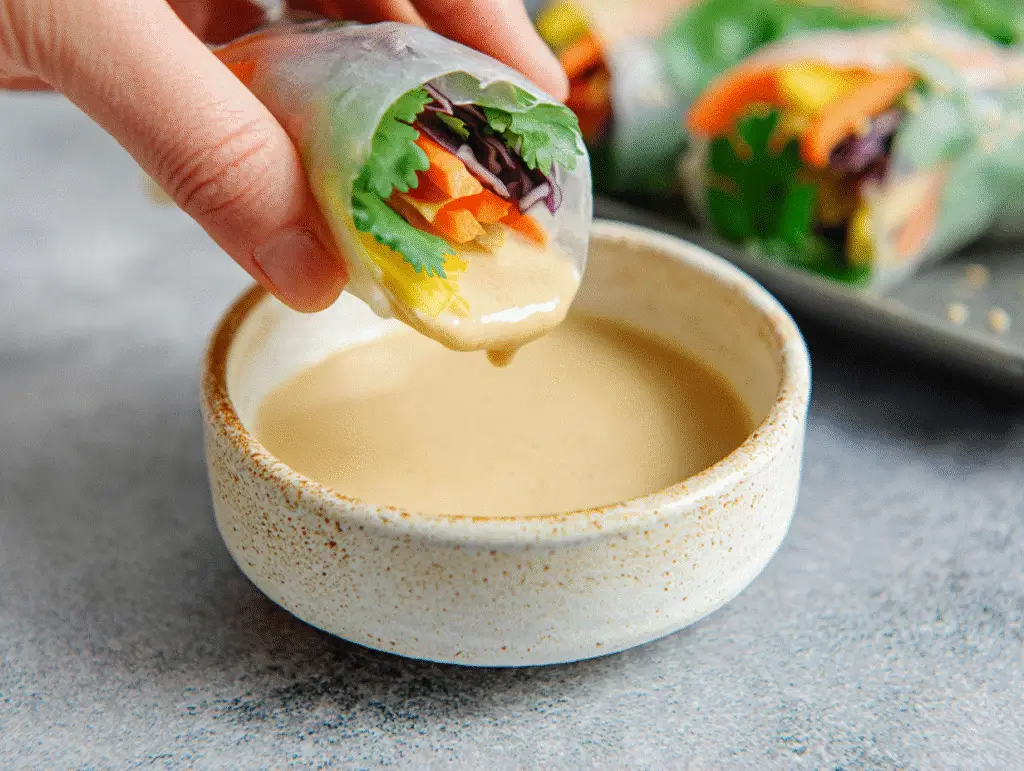 Creamy Tahini Ginger Dressing