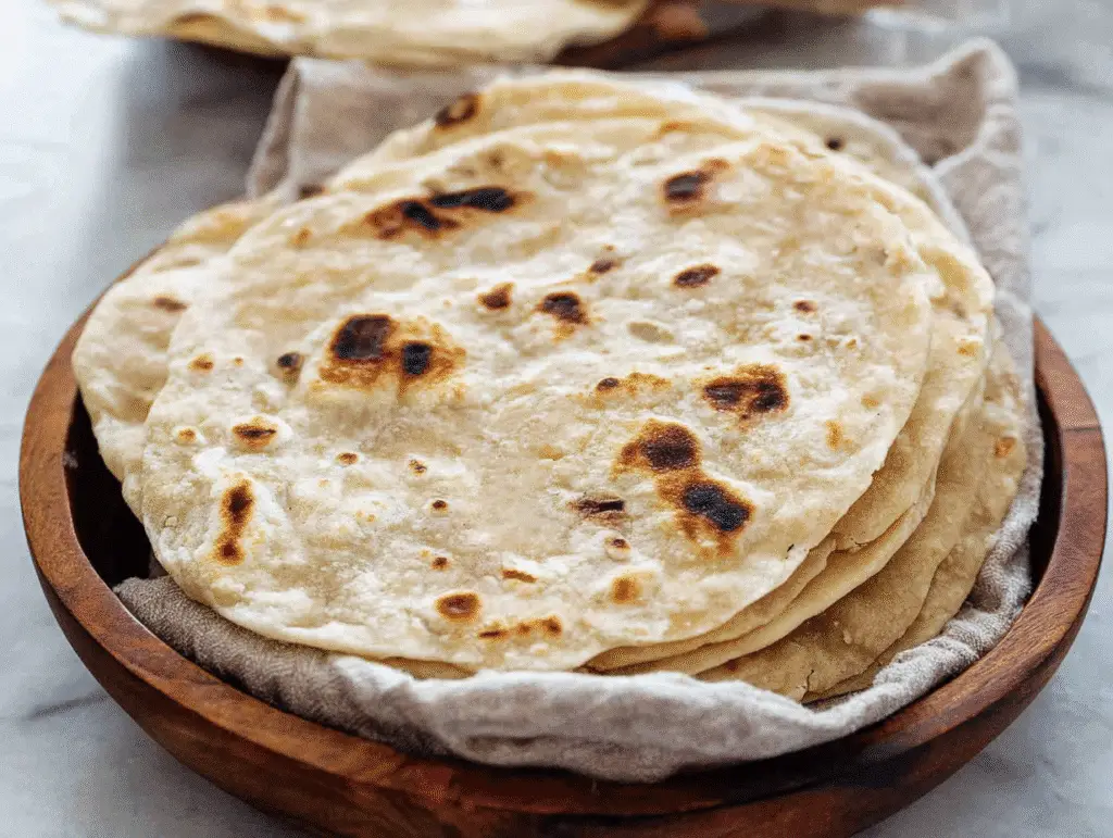 Daniel Fast Homemade Tortillas