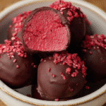 Decadent Raspberry Truffles