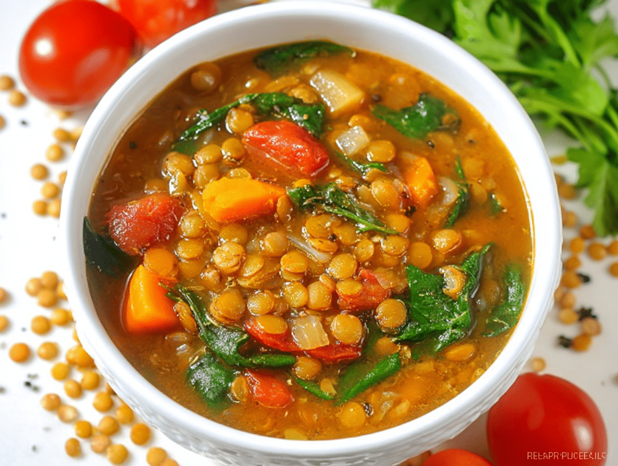 Easy Daniel Fast Lentil Soup
