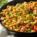 Flavorful Macaroni and Chicken Stir Fry