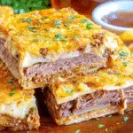 French Dip Squares