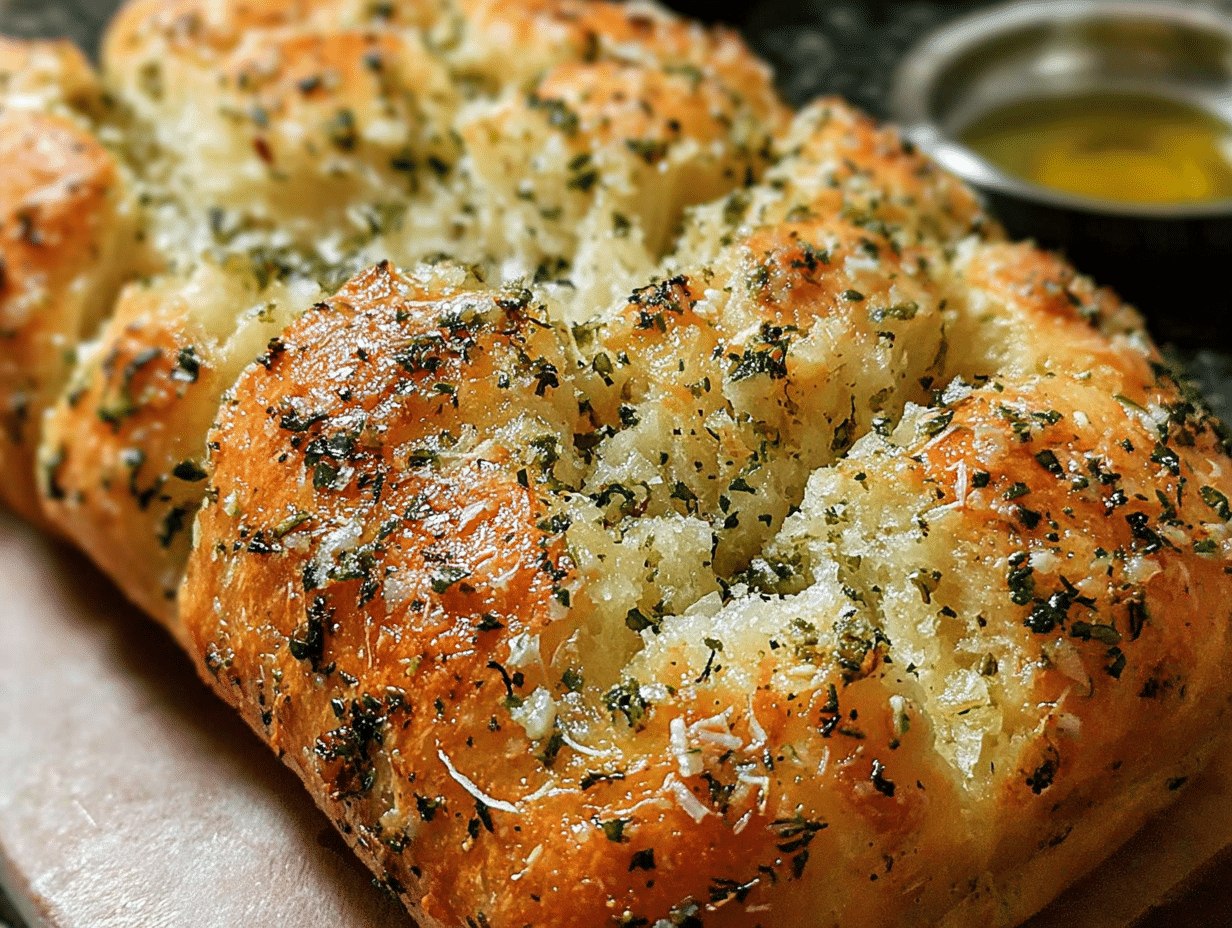 Garlic Parmesan Herb Bread