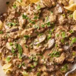 Ground Beef Stroganoff