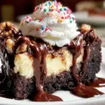 Heavenly Hot Fudge Sundae Brownie