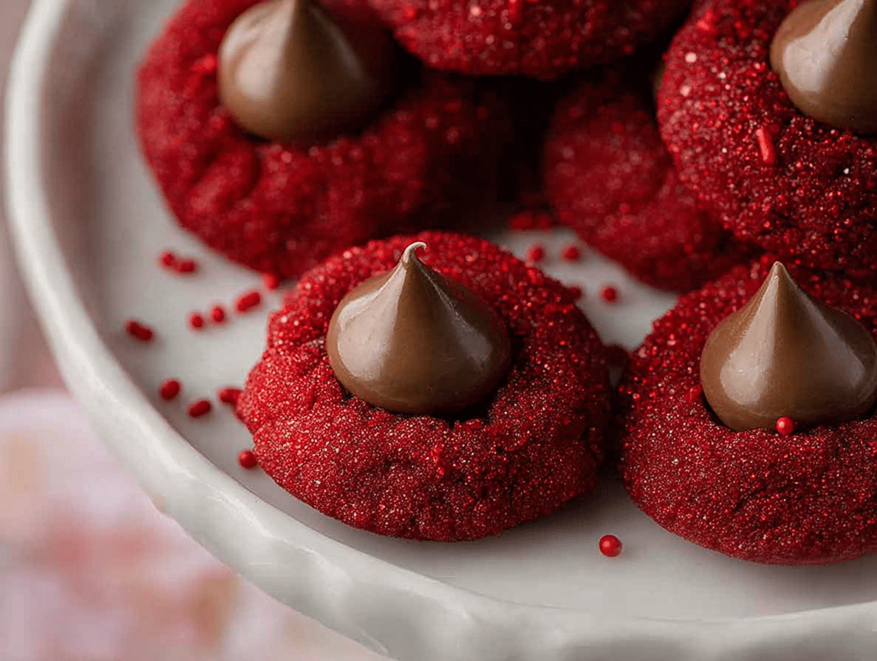 Hershey’s Red Velvet Blossoms