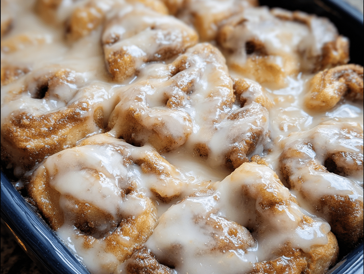 Homemade Cinnamon Roll Casserole