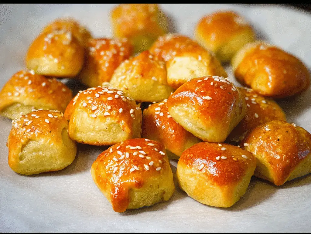 Homemade Soft Pretzel Bites