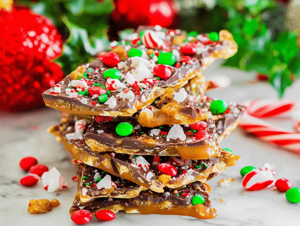 Irresistible Christmas Toffee Bark