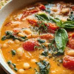 Irresistible Tomato White Bean Stew