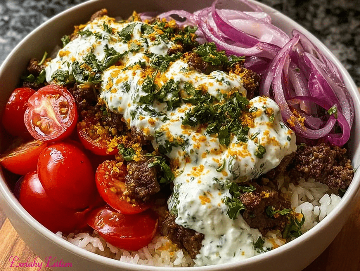 Lamb Gyro Bowls with Dreamy Creamy Sauce