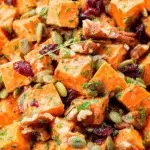 Maple Orange Sweet Potato Salad