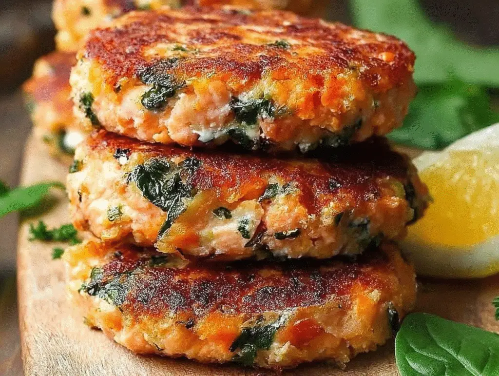 Mediterranean Salmon Patties
