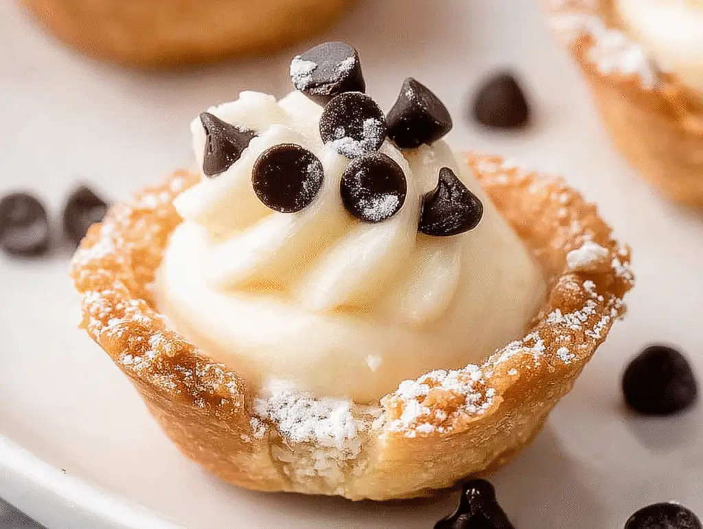 Mini Cannoli Cups