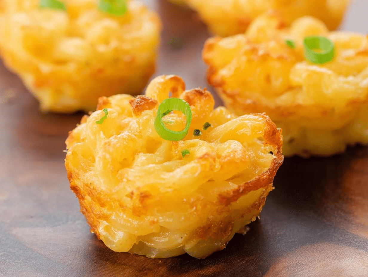 Mini Macaroni and Cheese Bites