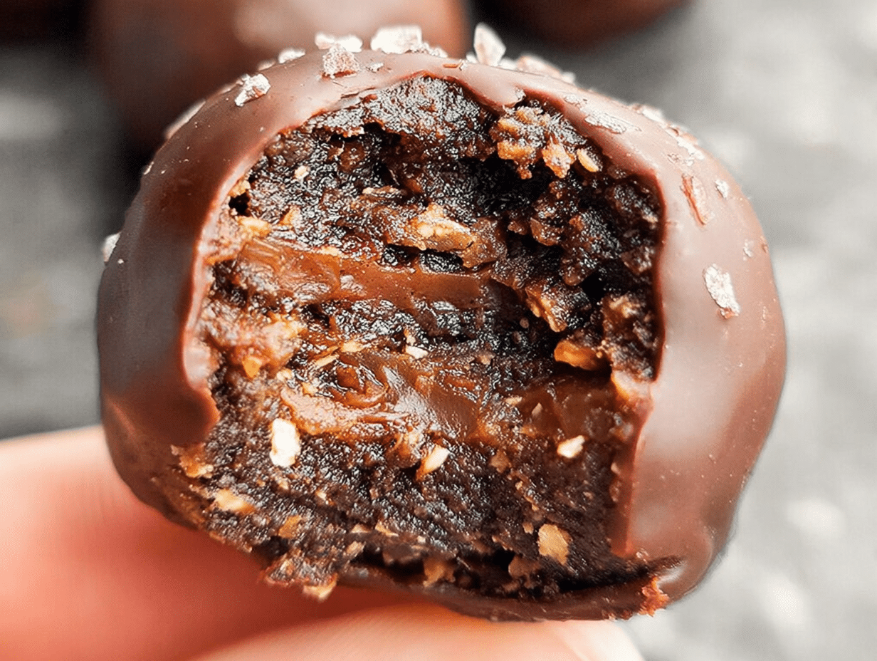 No Bake Brownie Balls