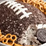 Oreo Cream Cheese Football Dip