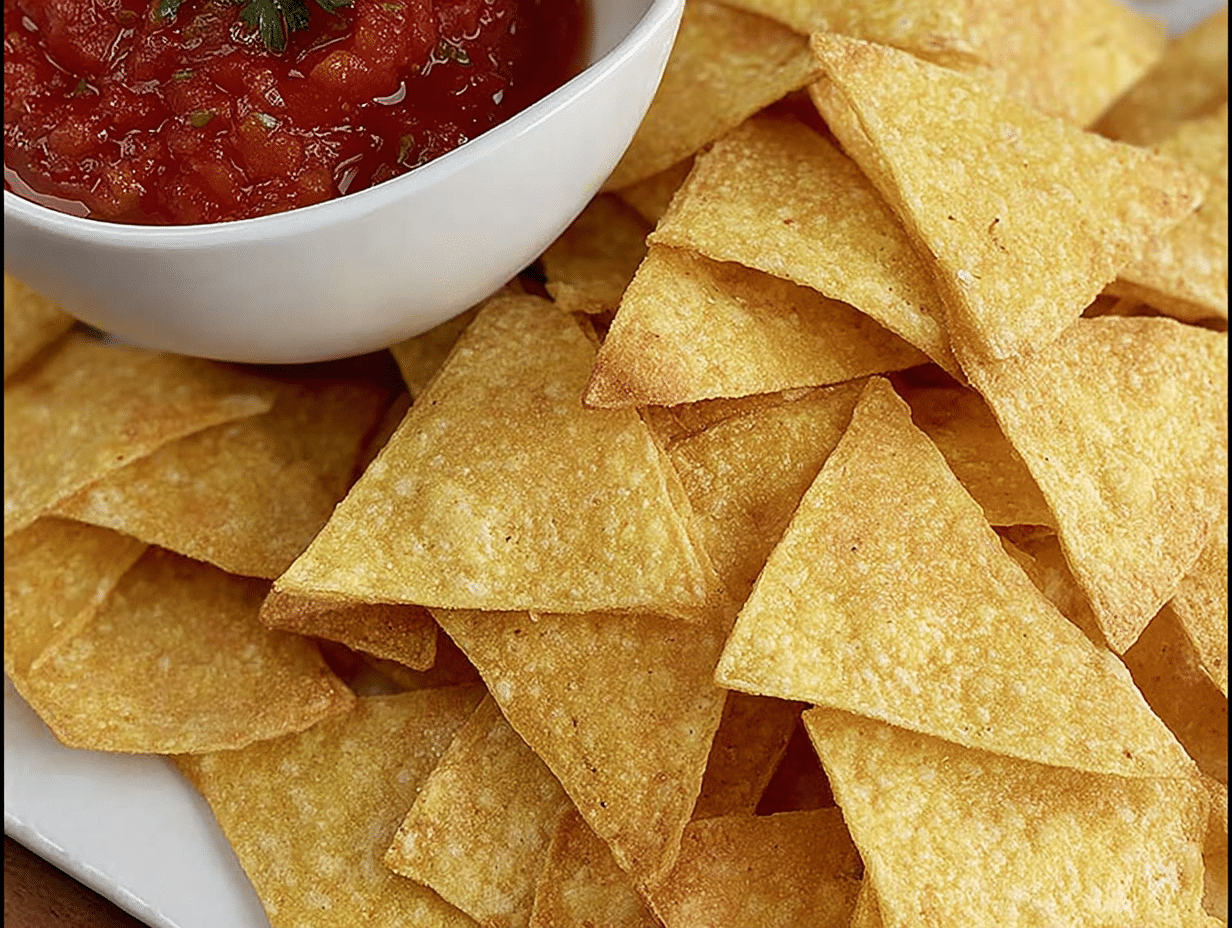 Oven-Baked Tortilla Chips