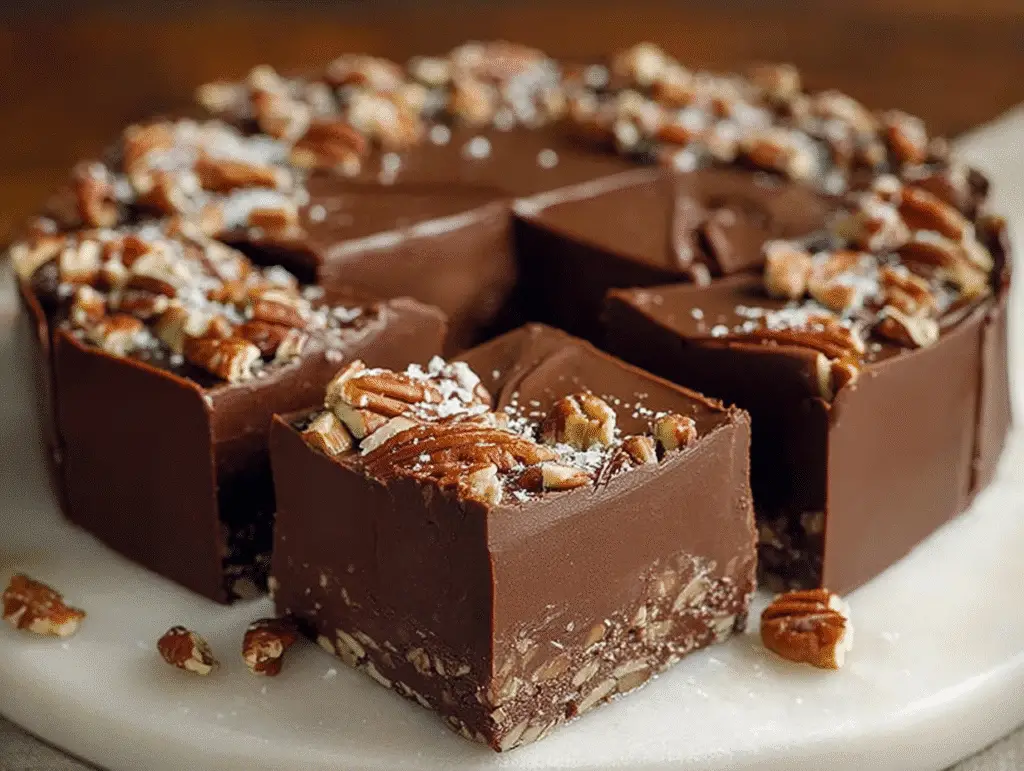 Paula Deen’s 5-Minute Chocolate Pecan Fudge