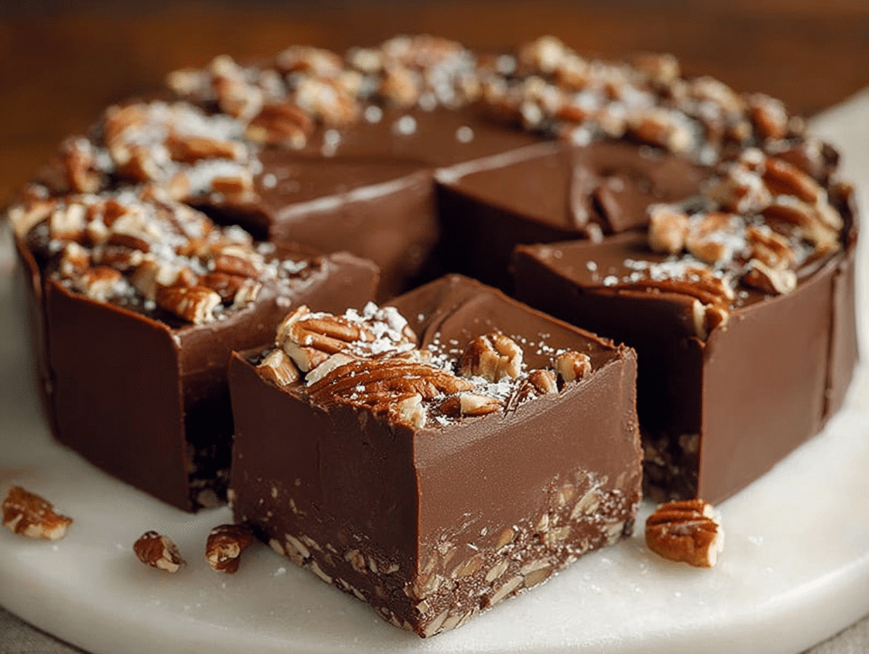 Paula Deen’s 5-Minute Chocolate Pecan Fudge
