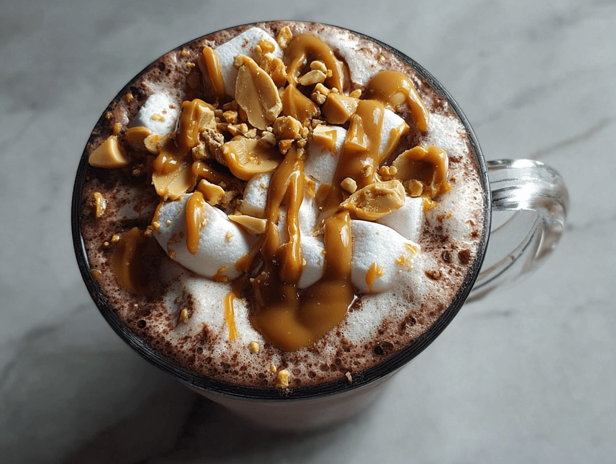 Peanut Butter Hot Chocolate