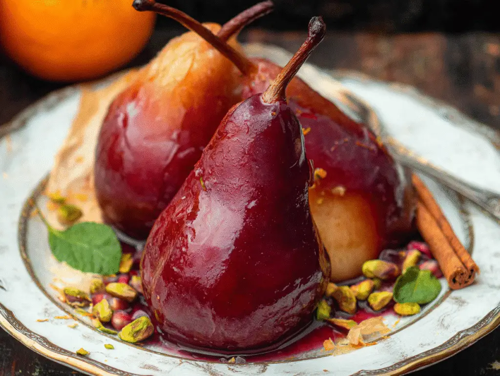 Poached Pears
