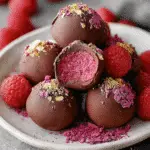 Raspberry Chocolate Truffles