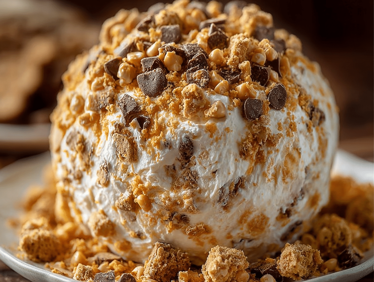 Reese's Cheese Ball Dessert