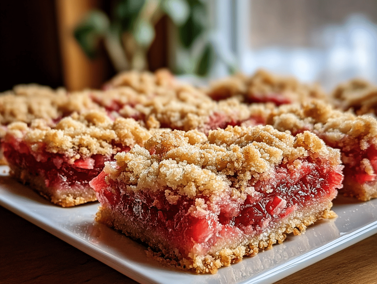 Rhubarb Buckle