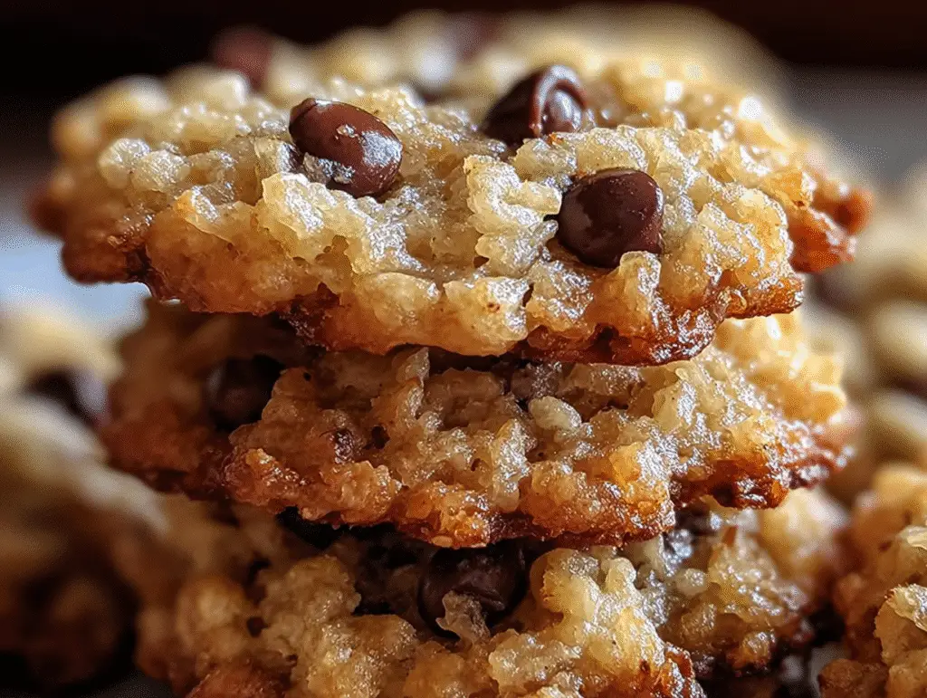 Rice Krispie Chocolate Chip Cookies