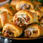 Sausage, Rotel & Cream Cheese Crescent Rolls