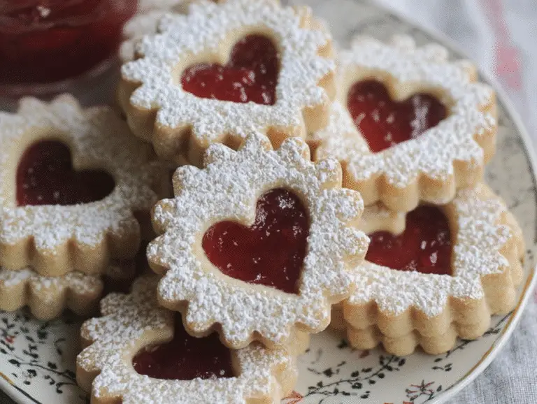 Soft and Sweet Linzer Cookies