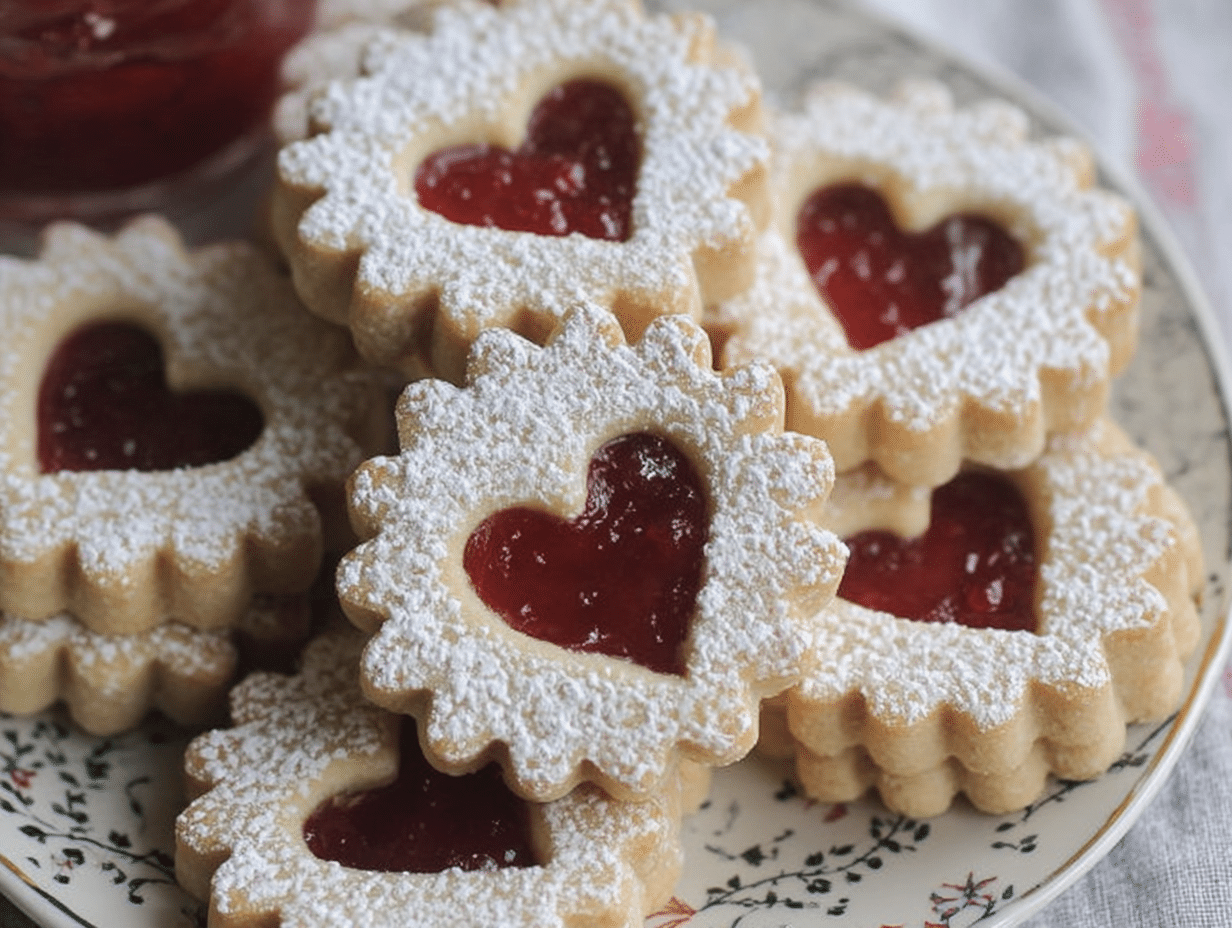 Soft and Sweet Linzer Cookies