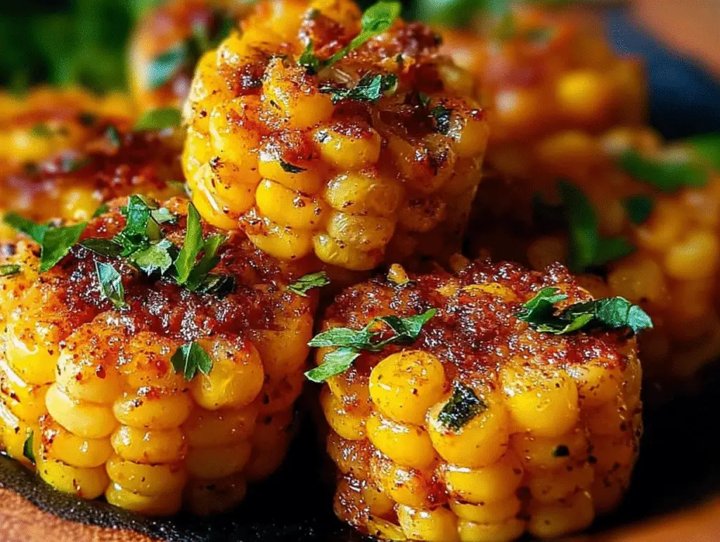 Spicy Mexican Corn Bites