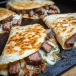 Steak Cheese Quesadillas Blackstone