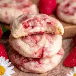 Strawberry Cheesecake Cookies