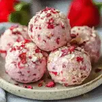 Strawberry Cheesecake Protein Balls