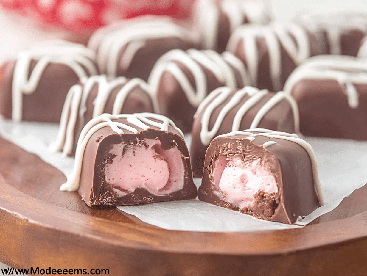 Strawberry Cream Chocolates