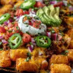 Sweet Potato Tater Tot Nachos
