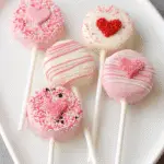 Valentine's Day Oreo Pops