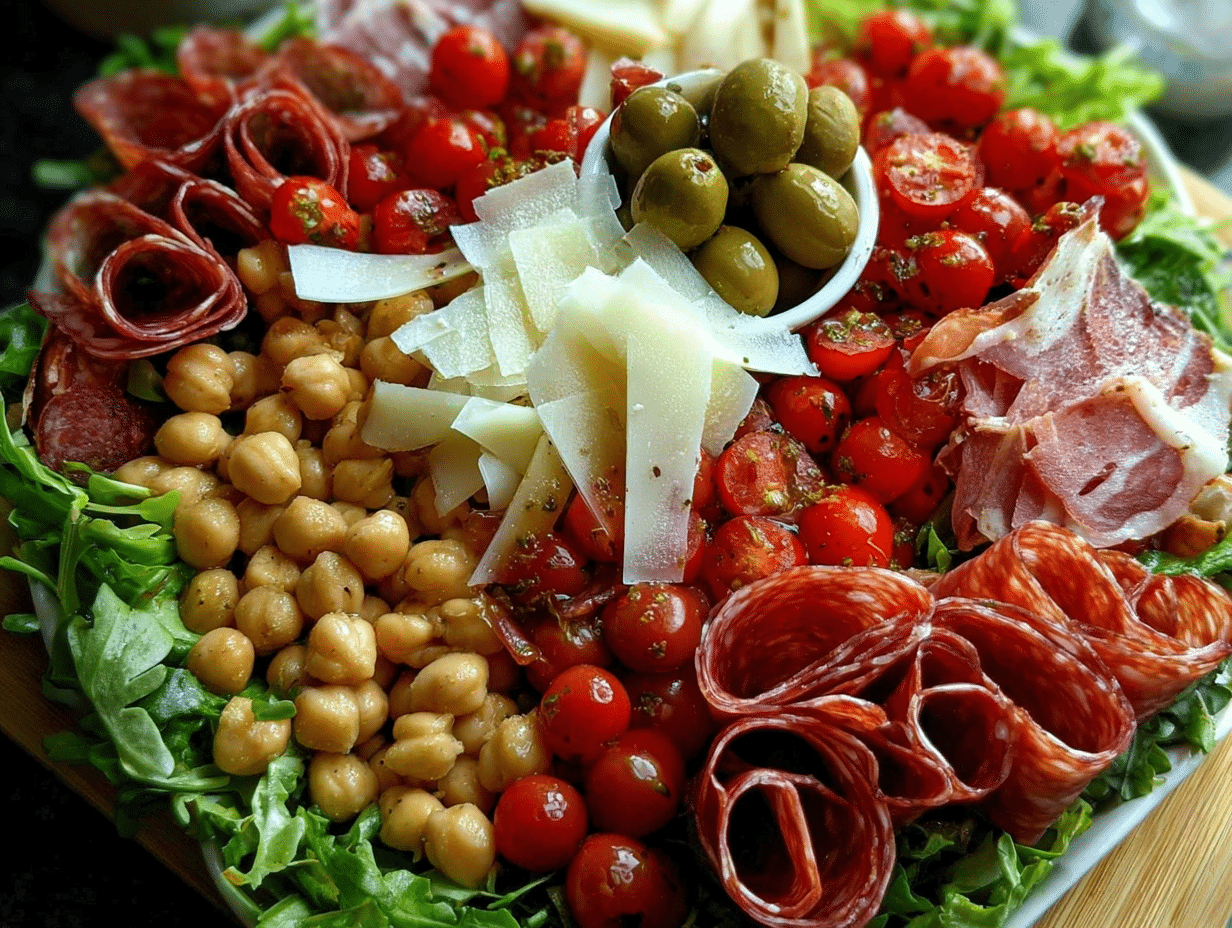 Antipasto Salad Italian Greens