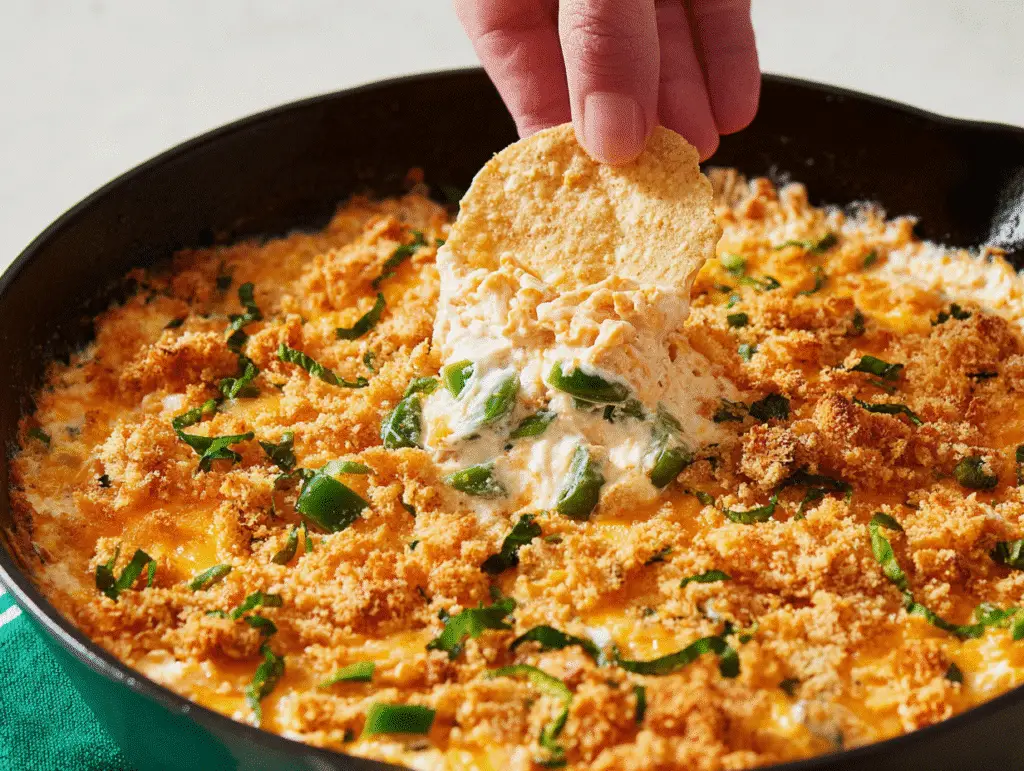 Baked Jalapeño Popper Dip