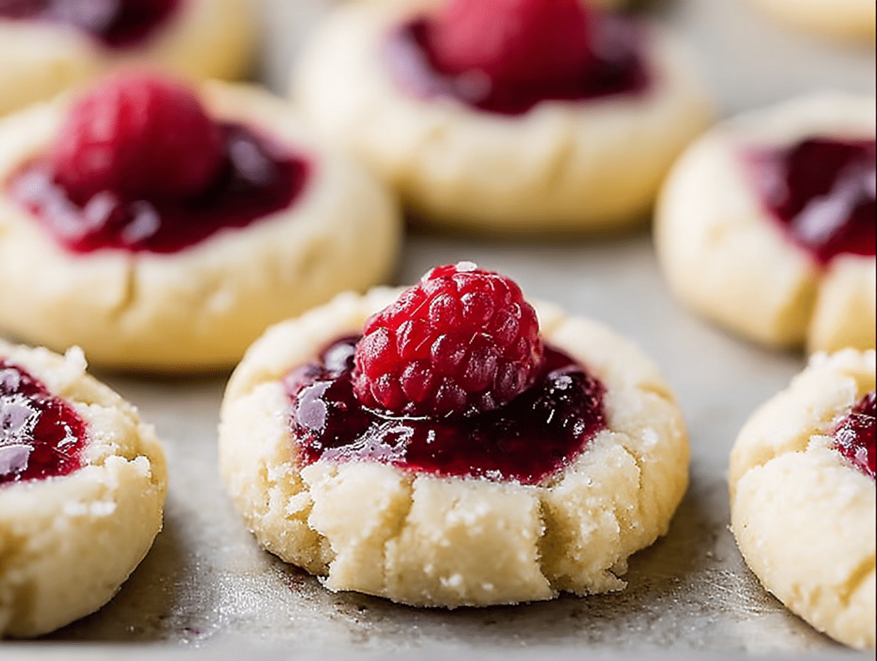 Best Raspberry Thumbprint Cookie Recipe