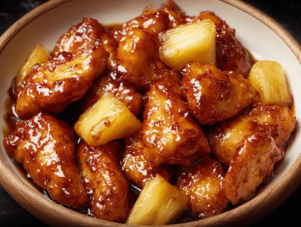 Brown Sugar Pineapple Chicken